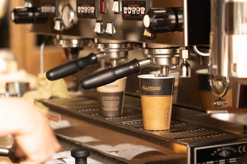 Coffee Machine at W Cafe & Bar